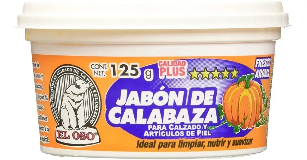 [BE-4000941] Jabon De Calabaza 125G Oso 8094A para Mantenimiento