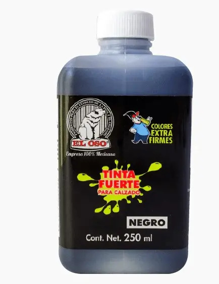 [BE-80455] Tinta 250ML Negra Oso 8045A para Acabado