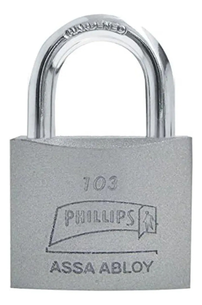 [BE-34022] Candado Gancho Corto PHS103 Phillips para Seguridad