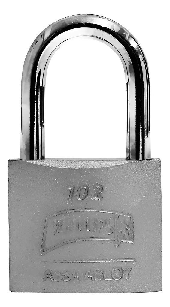 [BE-33995] Candado Gancho Largo PHS102GL Phillips para Seguridad