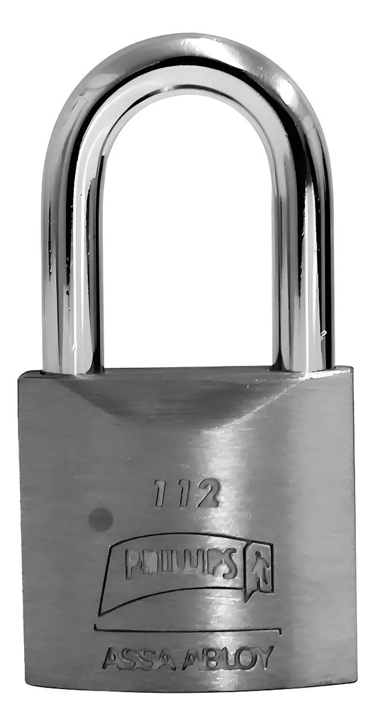 [BE-B01239] Candado Gancho Largo PHS112GL Phillips para Seguridad