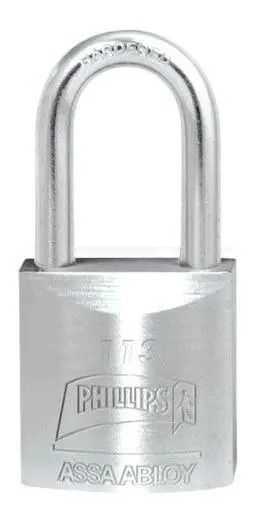 [BE-B01253] Candado Gancho Largo PHS113GL Phillips para Seguridad