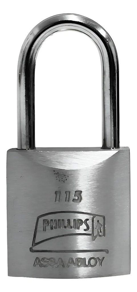 [BE-B01291] Candado Gancho Largo PHS115GL Phillips para Seguridad