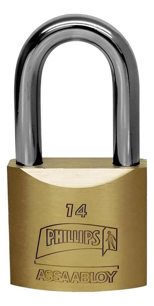 [BE-B01178] Candado Gancho Largo PHS14GL Phillips para Seguridad