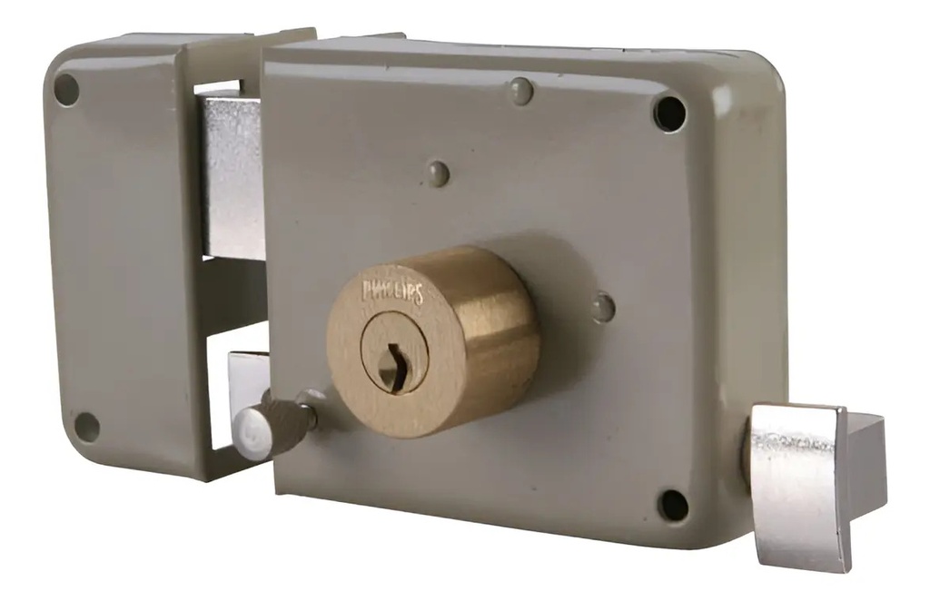 [BE-17544] Chapa Instafacil L-puntos Izq PHSAS725 Phillips para Puerta