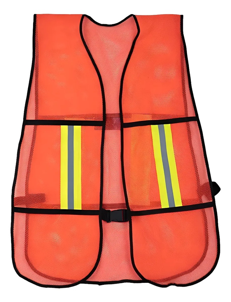 [BE-727011] Chaleco Ref Malla Niño Naranja 727011 Samar Alta Visibilidad