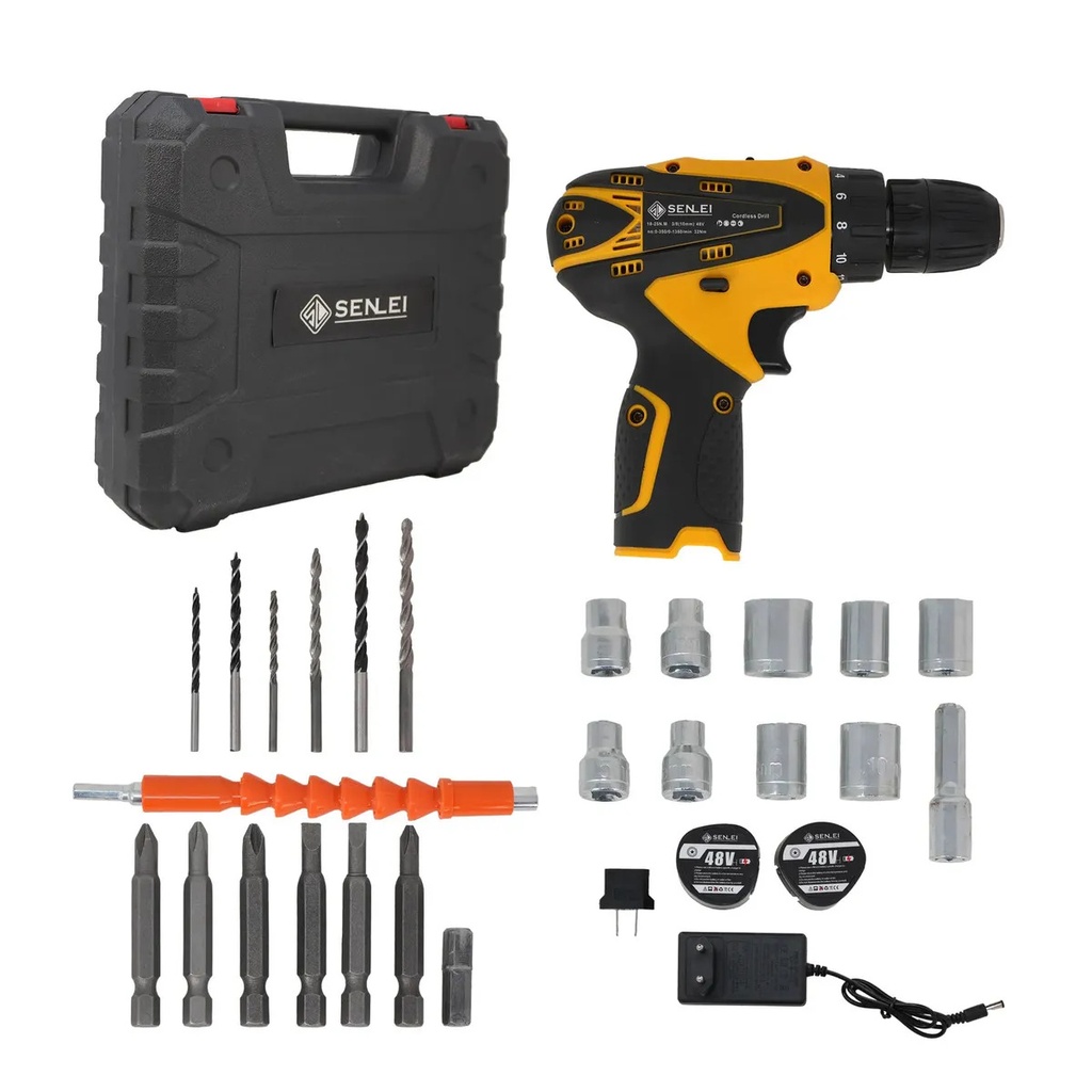 [BE-727889] Atornillador 12V Con Accs Senlei 12V001 para Taller