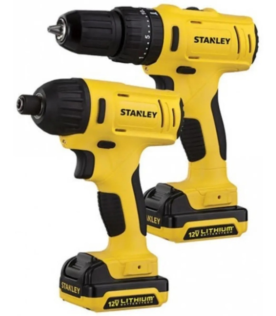 [BE-37930] Combo 12V Rotom/llave Impac SCHI121S2 Stanley para Taller