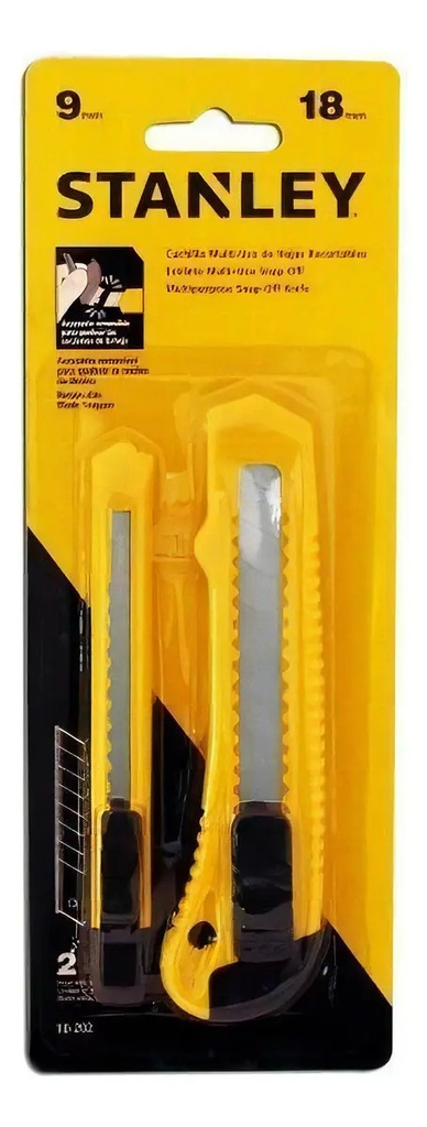 [BE-B02024] Cuchilla 9MM-18MM 10202LA Stanley para Uso Rudo