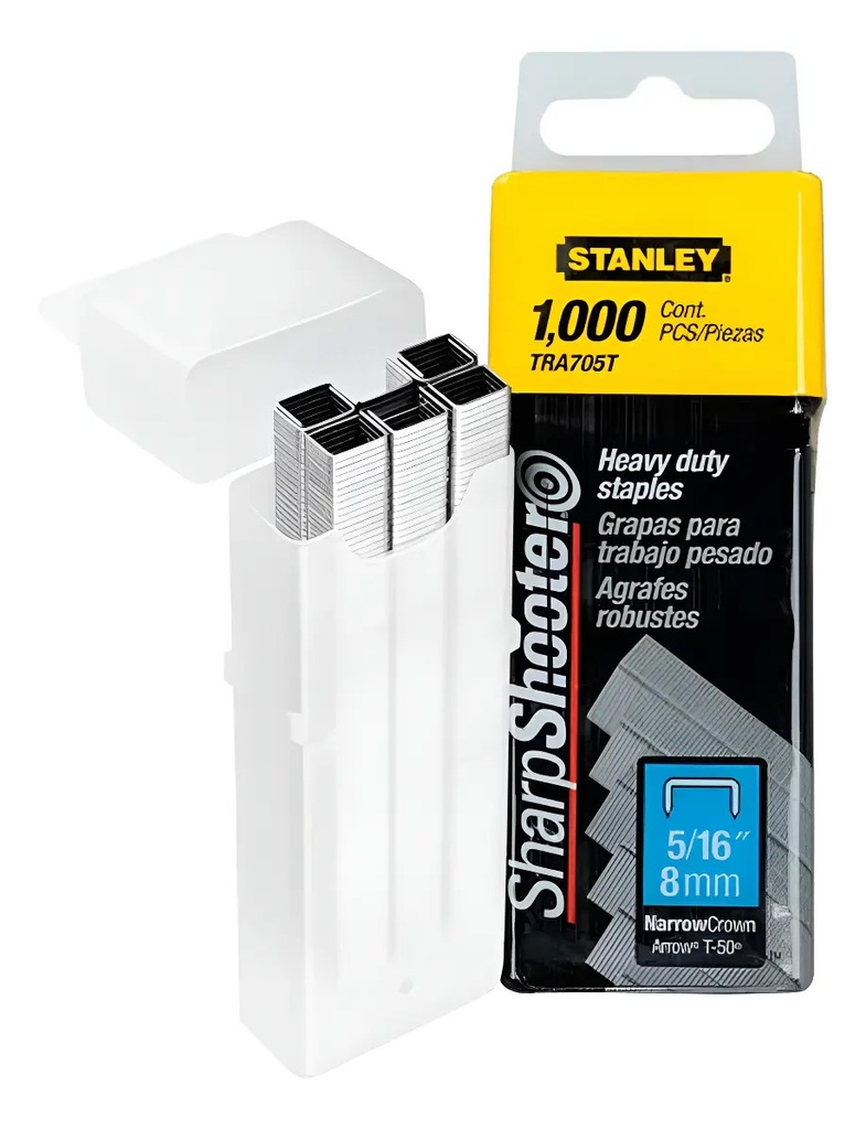 [BE-54279] Grapa 5/16" Uso Rudo TRA705T Stanley para Fijación