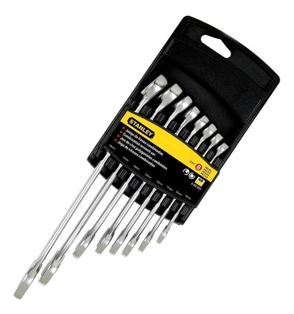 [BE-59270] Llaves Combinadas 6PZAS 85927 Stanley para Taller