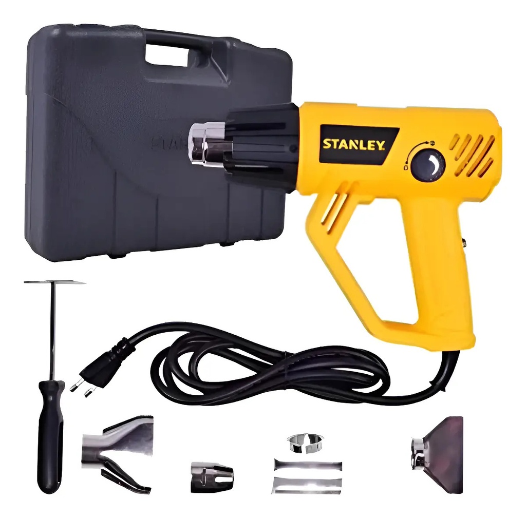 [BE-15989] Pistola Calor 1800W Con Accs ST2000K Stanley para Taller
