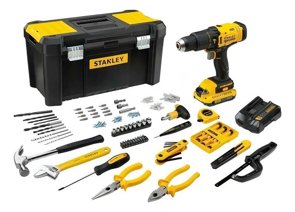 [BE-95272] Rotomartillo 20V + 119 Accs SCD711C1H (Taladro Percutor) Stanley