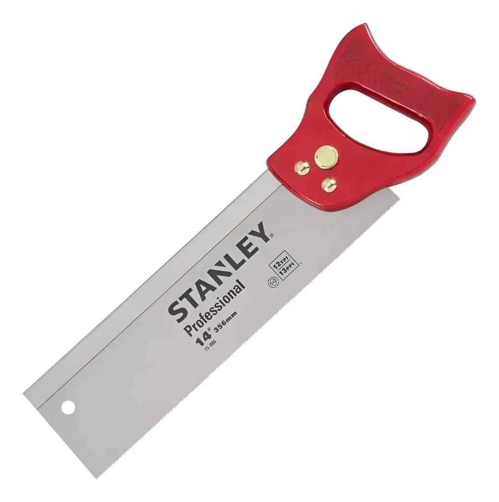 [BE-158862] Serrucho De Costilla 14" 15886 Stanley para Corte Manual