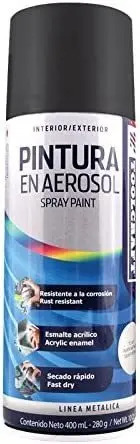 [BE-881126] Pintura Aer Negro Satinado TC3595 Toolcraft para Acabado