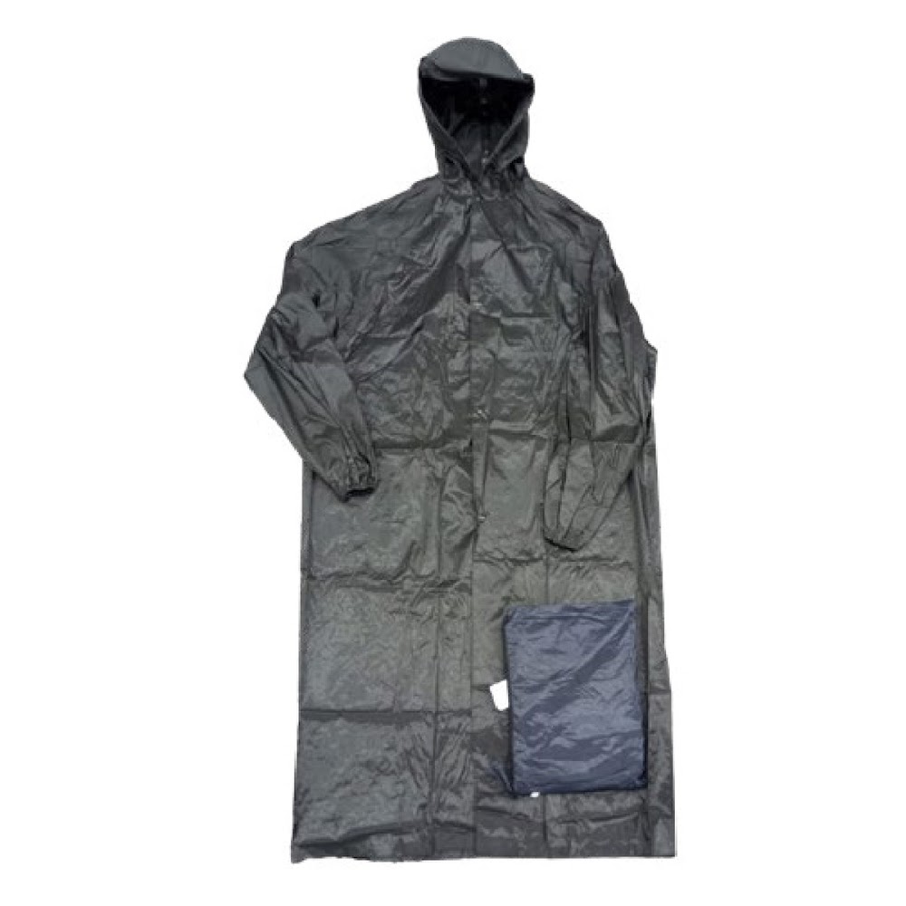 Impermeable Adulto Dos Colores Antirreflejante con Capucha Caja 50 pzas