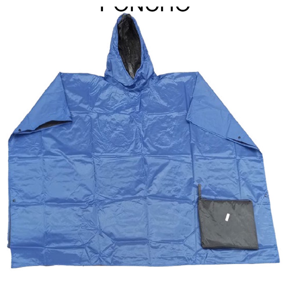 [EB-UB8877] Poncho Adulto Colores Surtidos con Capucha y Bolsa Caja 50 pzas