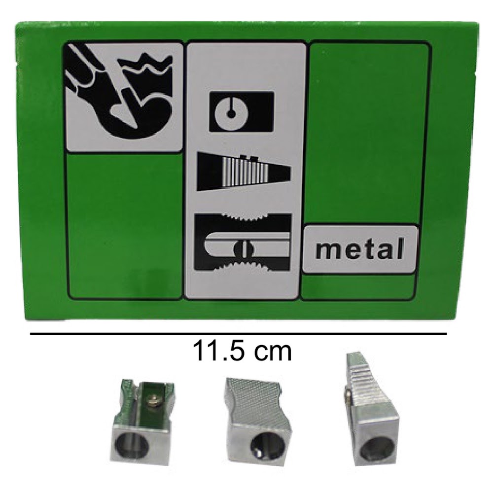 [EB-ST44698] Sacapuntas de Metal 24 Piezas con Cuchilla de Acero Caja 2880 pzas