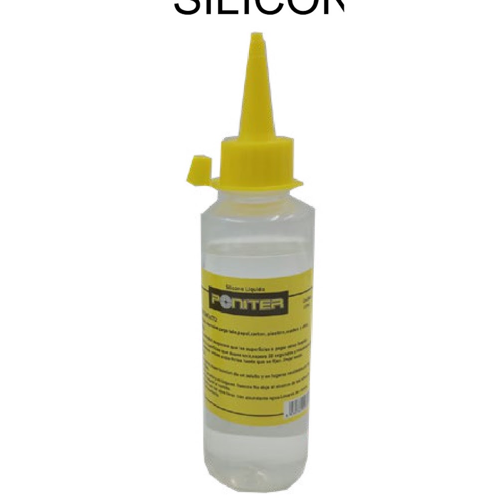 Silicón Líquido 100 ml con Boquilla para Manualidades Caja 192 pzas