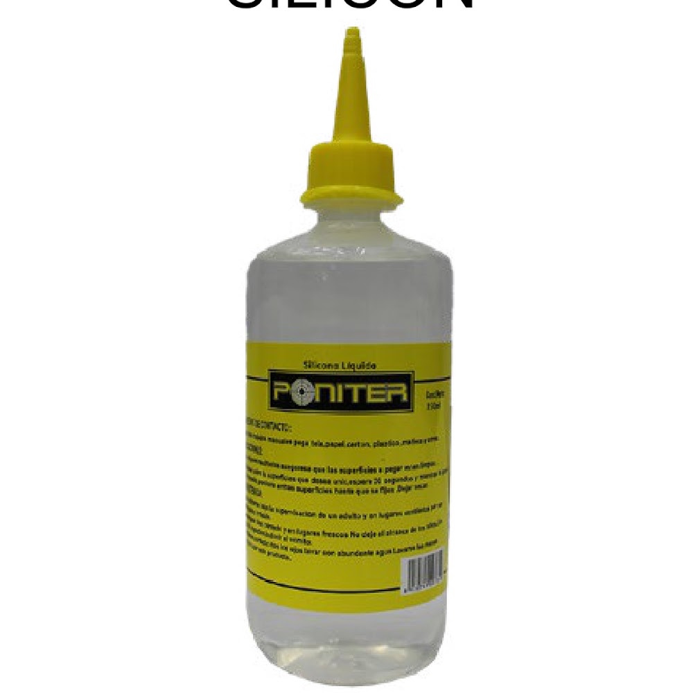 [EB-ST44713] Silicón Líquido 250 ml Botella con Boquilla Aplicadora Caja 72 pzas
