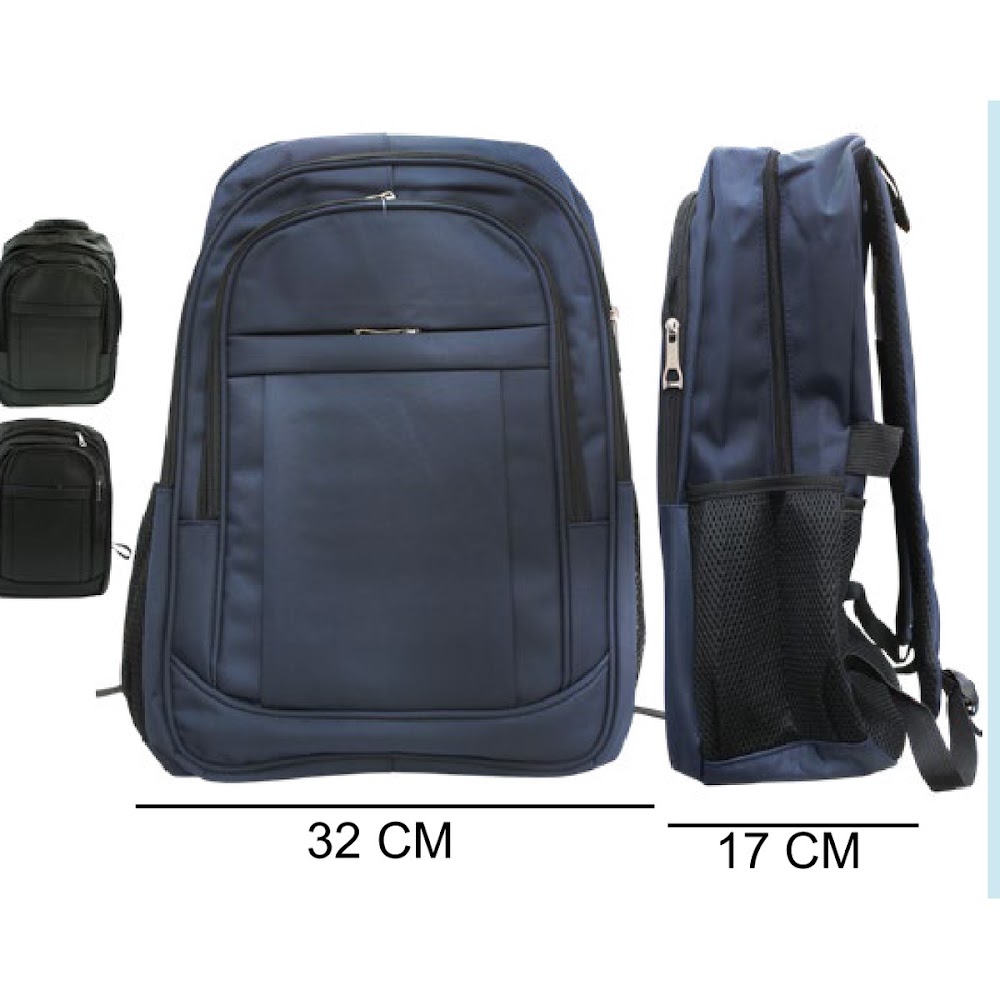 [EB-BG55876] Mochila Ejecutiva 32x50.5x17 cm con Malla Lateral Caja 60 pzas