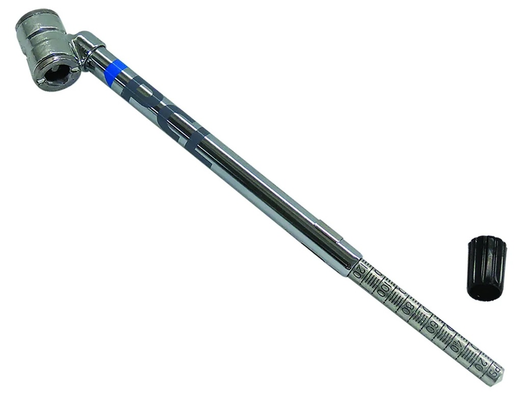 [OB-163524] Medidor de Aire 120 Psi Barra Metal de Taller Pcl
