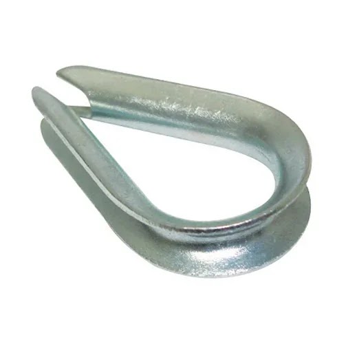 Guardacabo Galvanizado 5/16" para Cable de Acero, 10 pzas