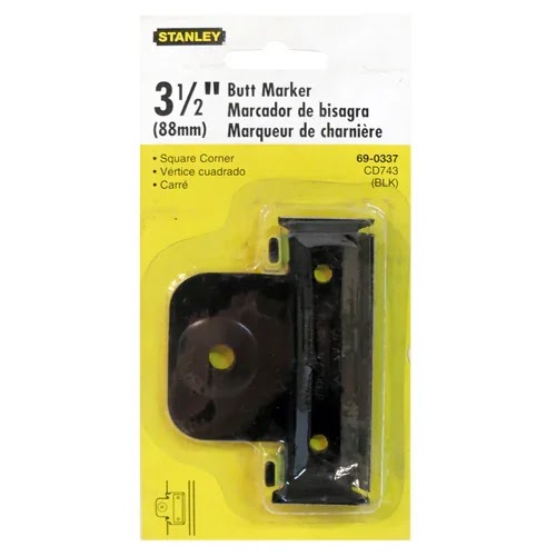 Bisagra Marcadora para Bisagra Cuadrada 3 1/2" para Puerta Stanley