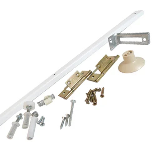 Riel para 2 Puertas Plegable 36" Juego para Clóset Stanley
