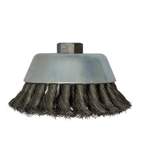 Carda Copa Trenzado 2 7/8 y 5/8"(,35 mm) para Esmeril Perfect