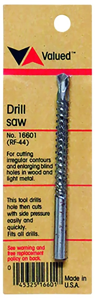 Broca Alta Velocidad Sierra 1/4" para Taladro Vermont