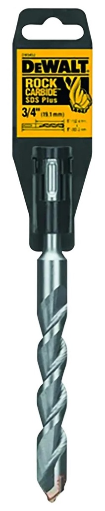 Broca Concreto SDS Rock 3/4 y 8" para Taladro Dewalt