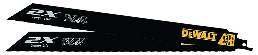 [OB-185195] Segueta Dewalt 2X 12" 14/18" Tpi para Caladora