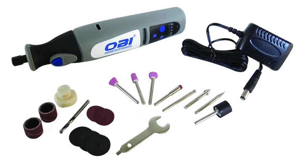 Taladro-esmeril Mototool Vv 8 V con 20 A Recargable
