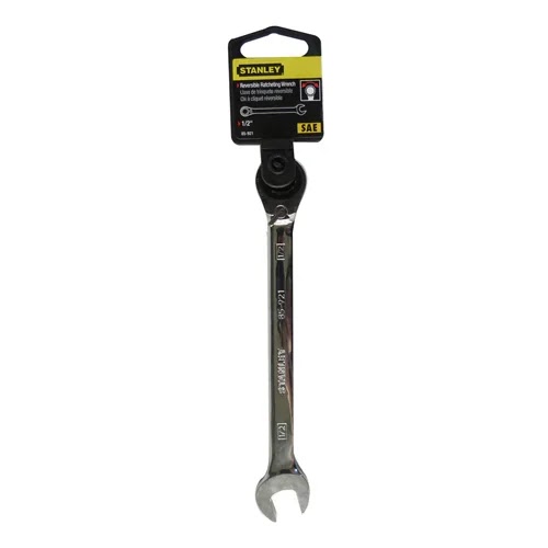 Llave Combinada con Matraca 1/2" Cromo Vanadio Stanley