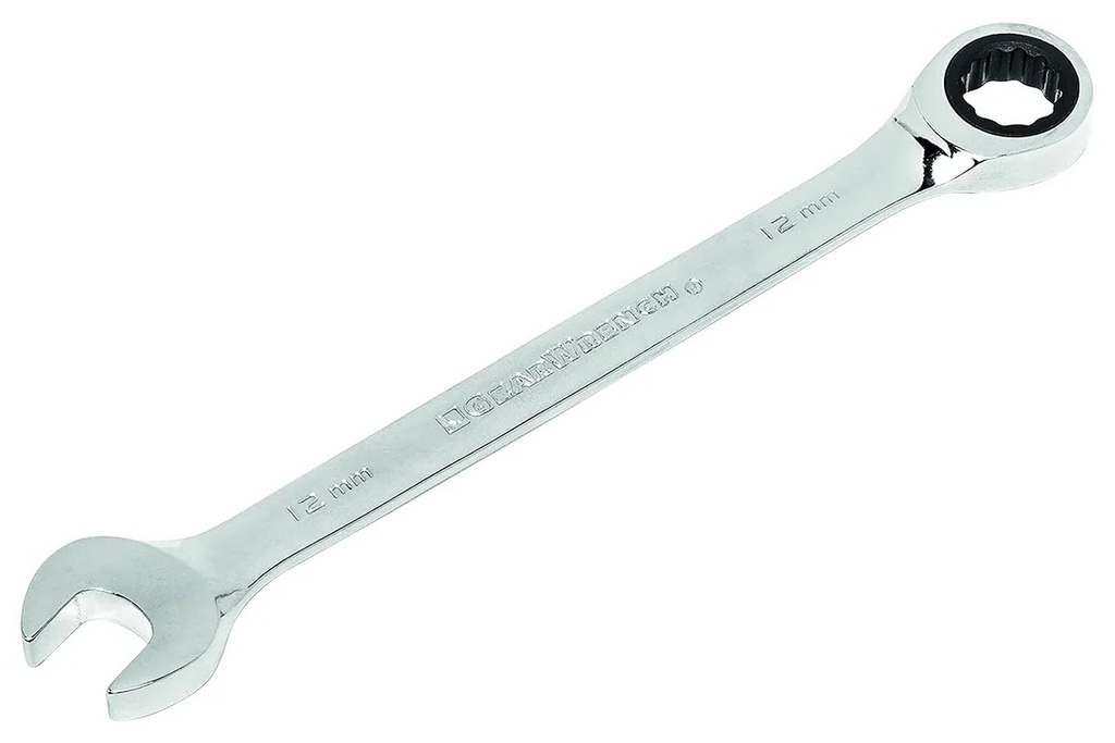 Llave Combinada con Matraca 12 mm Cromo Vanadio Gw