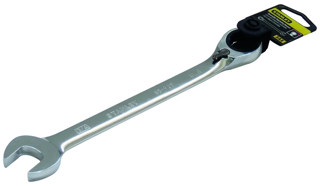 Llave Combinada con Matraca 3/4" Cromo Vanadio Stanley