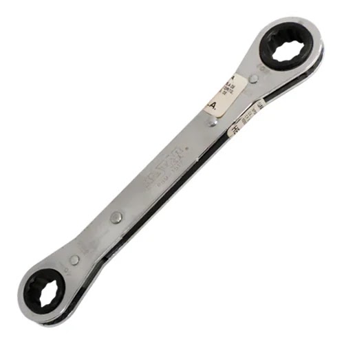 Llave Estrías con Matraca 15 y 17 mm Cromo Vanadio Kastar