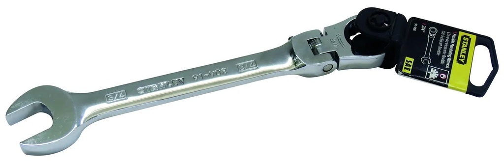 Llave de Trinquete Flexible con Matraca 3/4 'x' Cromo Vanadio Stanley
