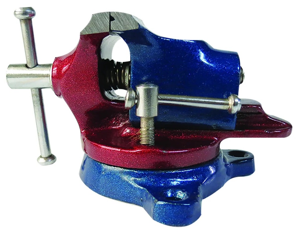 Tornillo de Banco Giratorio con Base 50 mm para Taller