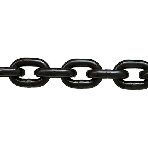[OB-214220] Cadena Soldada G80 16 mm y 1 m Negra con 320 kn para Bisutería