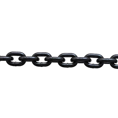 [OB-214123] Cadena Soldada G80 6 3 mm y 1M Negra con 50KN para Bisutería Titan