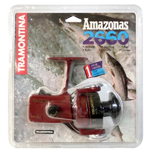 [OB-103539] Anzuelo Carrete Profesional Radio 5 2:1 para Pesca Tramontina