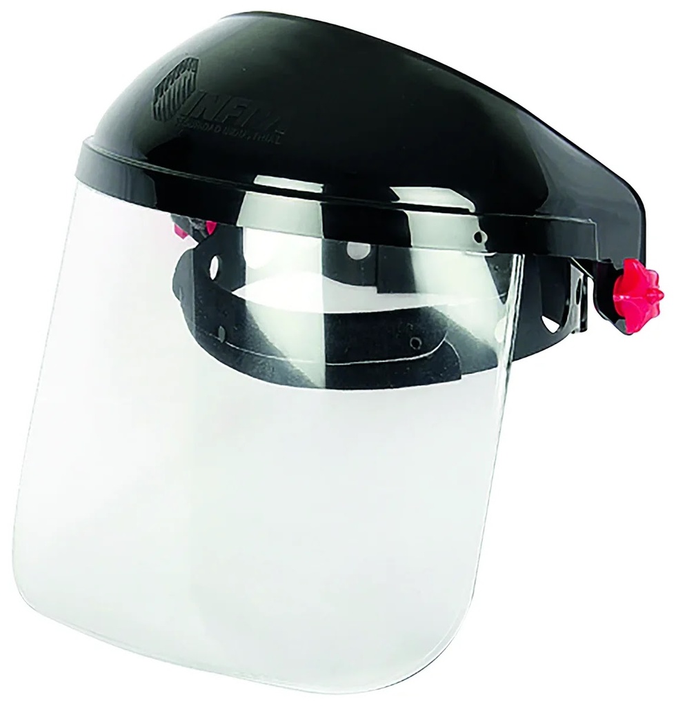 Protector Facial Visor 21 y 30 cm con m de Seguridad Infra