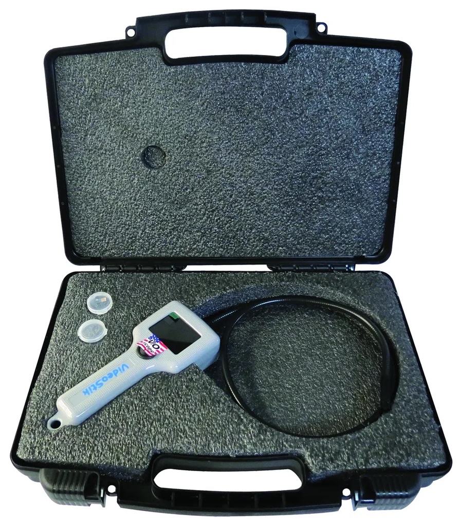 Videoscopio/boroscopio 92 cm con 2 Accesorio con LED Visual