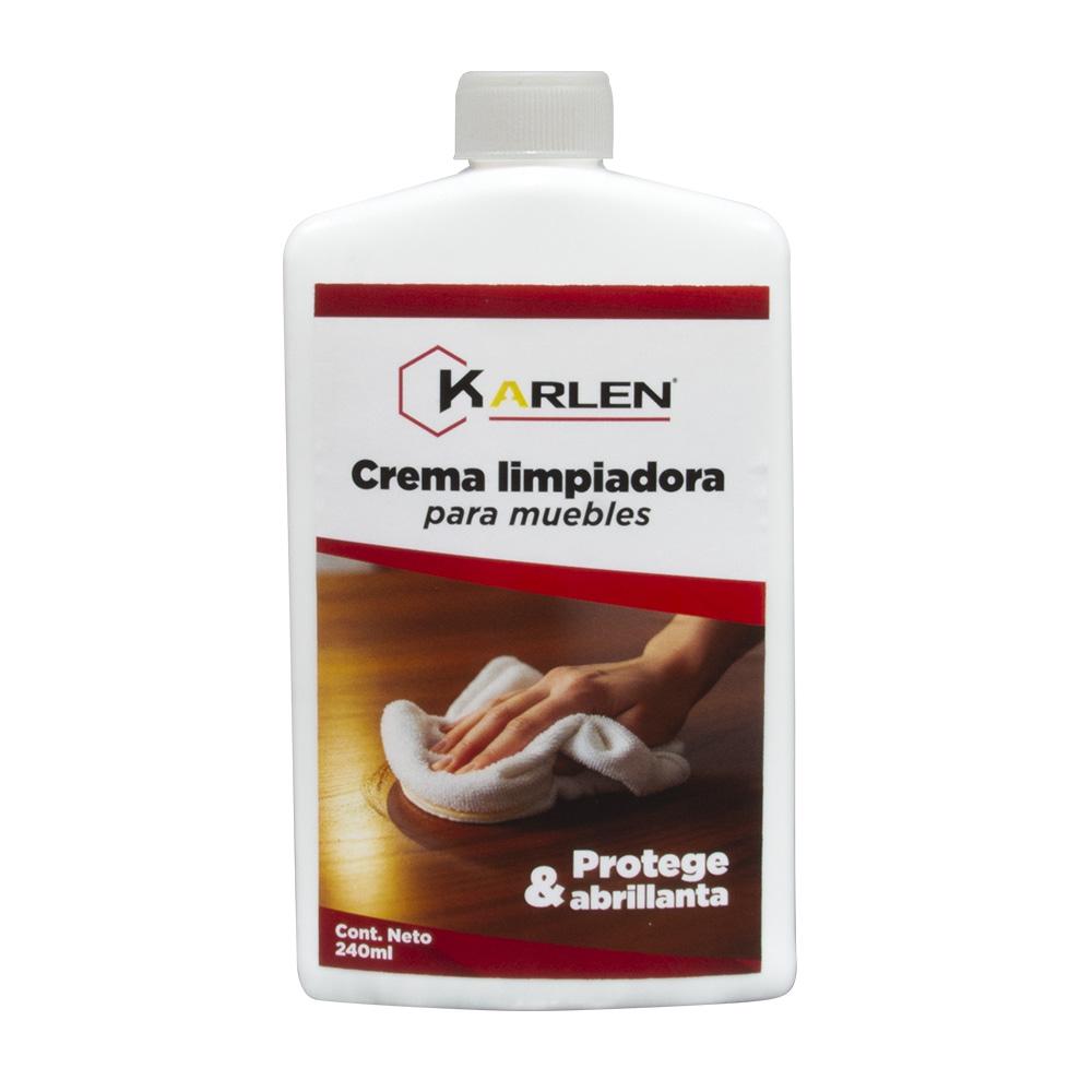 Crema para Limpiar Muebles 240 ml Madera, Vinil y Formaica