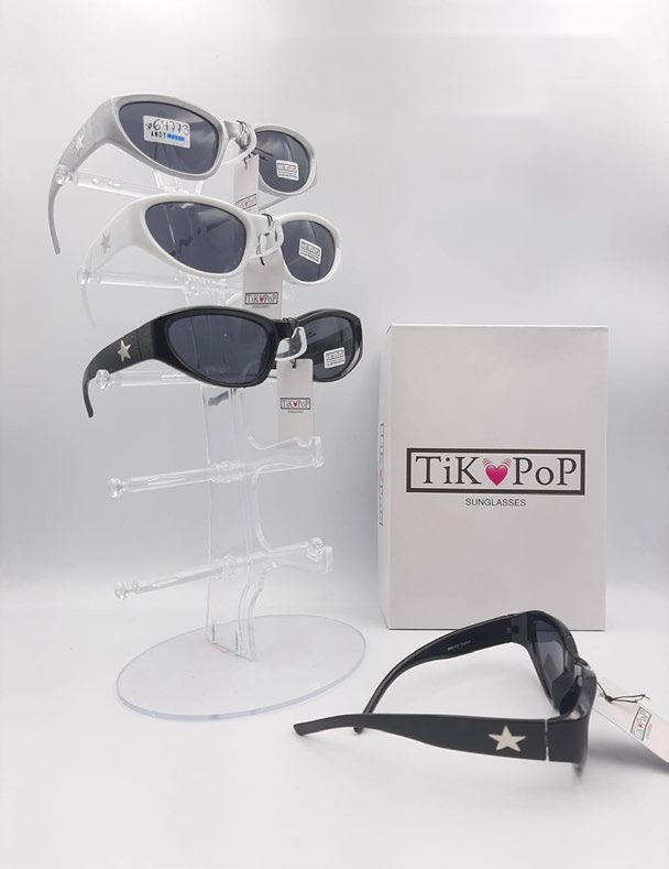 [EB-SP64773] Lentes de Sol de Moda Tik Pop Deportivo envolvente Acetato Caja 12 Pz SP64773