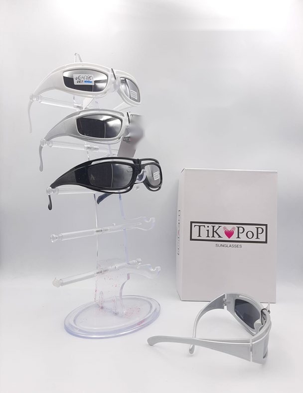 [EB-SP64780] Lentes de Sol de Moda Tik Pop Deportivo envolvente Plástico Caja 12 Pz SP64780