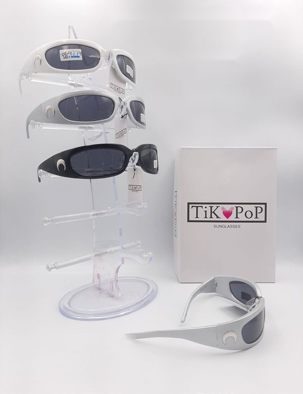 [EB-SP64774] Lentes de Sol de Moda Tik Pop Deportivo envolvente Acetato Caja 12 Pz SP64774