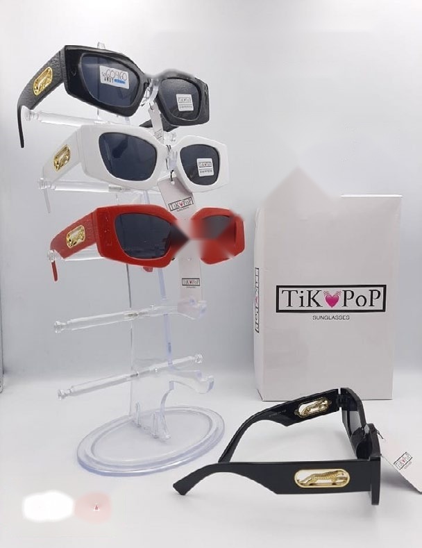 [EB-SP60960] Lentes de Sol de Moda Tik Pop Geométrico Acetato Caja 12 Pz SP60960